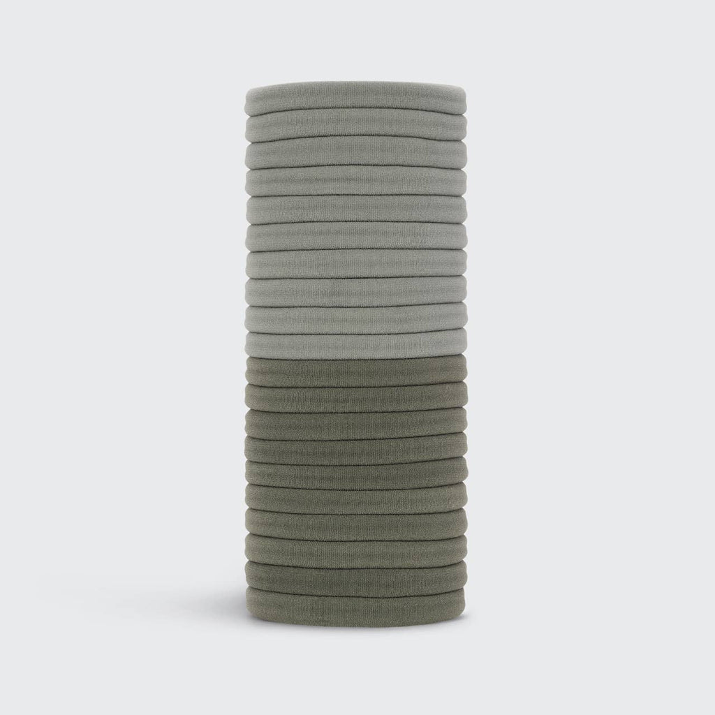 Kitsch Recycled Nylon Elastics — Eucalyptus (20-Pack)