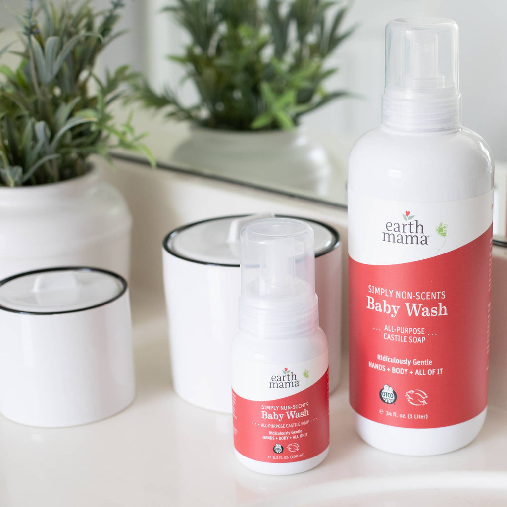 Earth Mama Simply Non-Scents Baby Wash