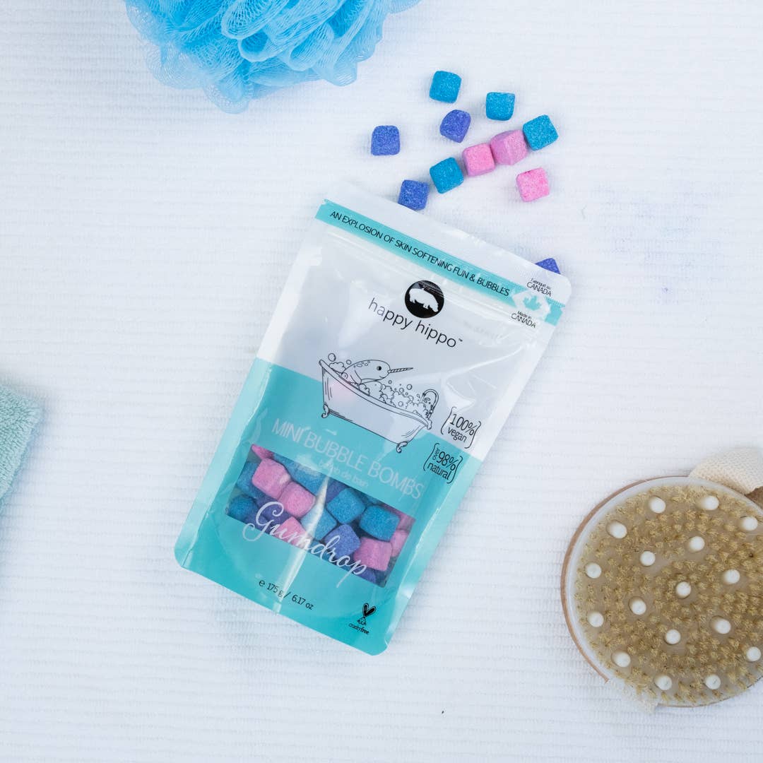 Happy Hippo Gumdrop Mini Bubble Bombs