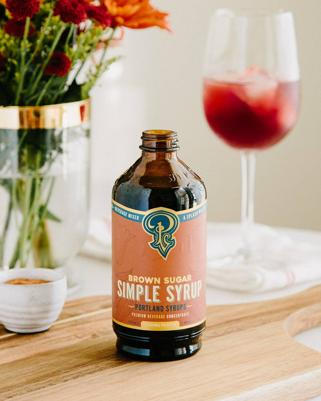 Portland Syrups Brown Sugar Simple Syrup — 12 oz