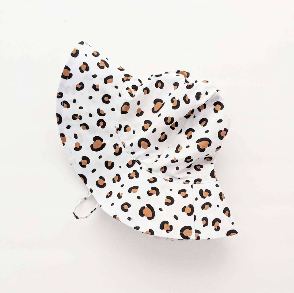 Huggalugs Cheetah Sun Hat — UPF 50+