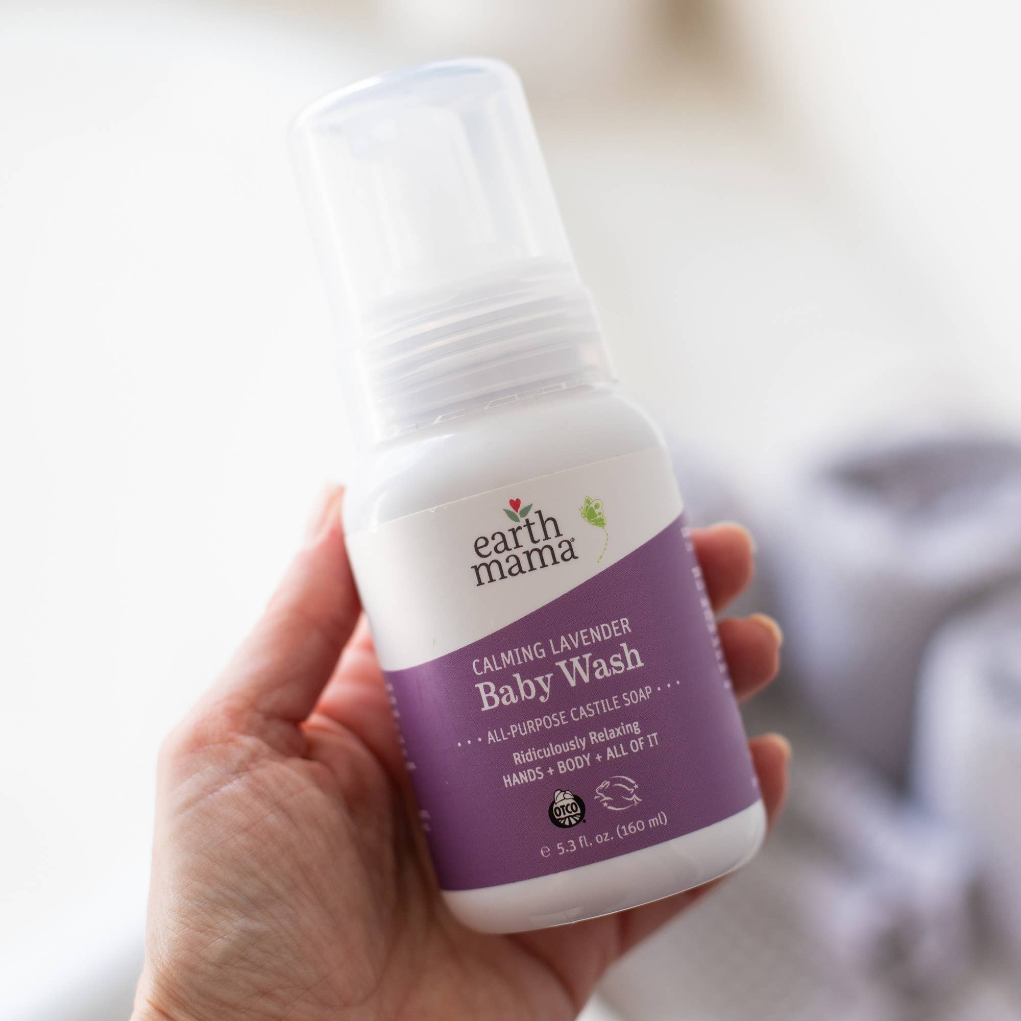Earth Mama Calming Lavender Castile Baby Wash