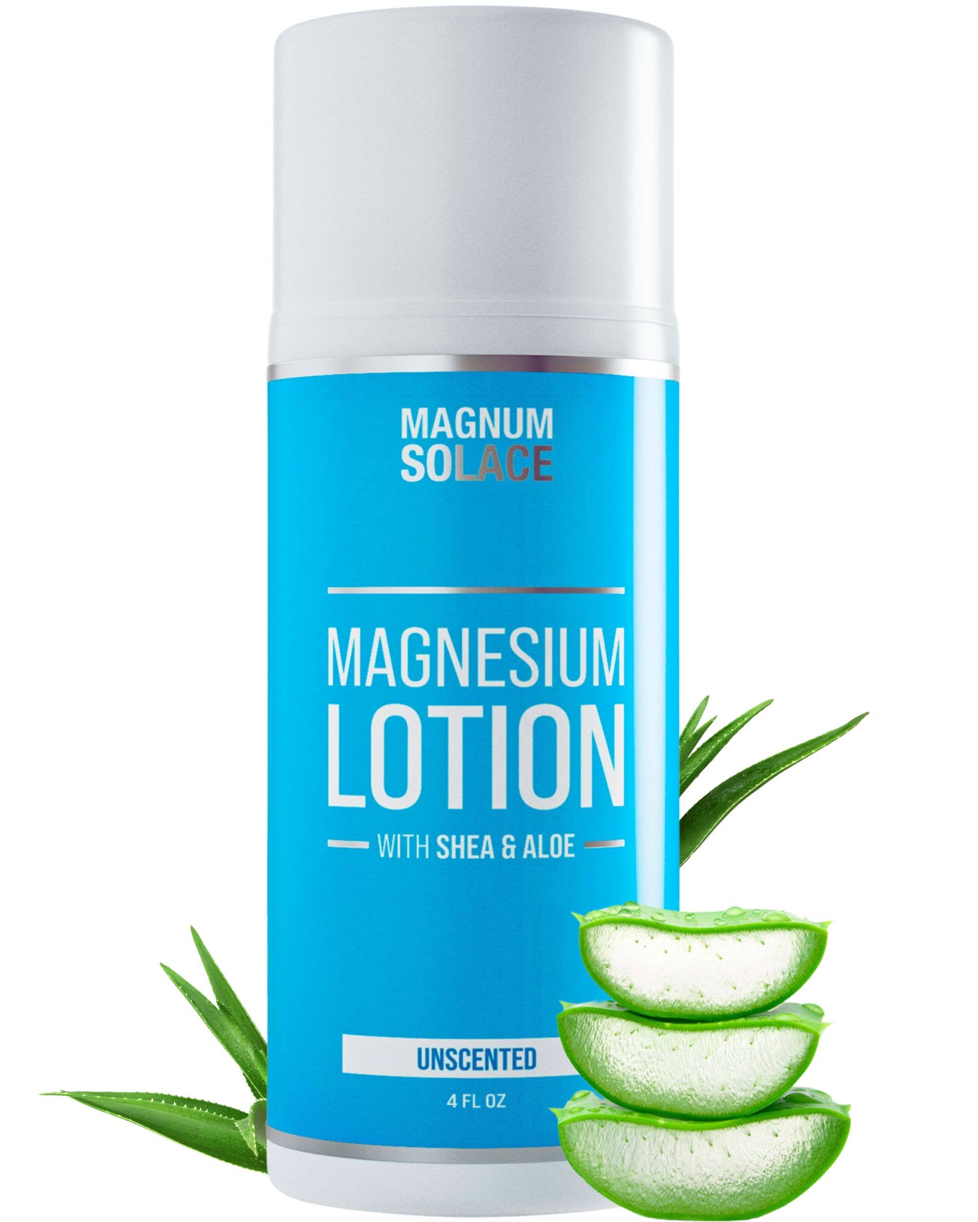 Magnum Solace Magnesium Lotion for Restless Legs & Muscle Relief
