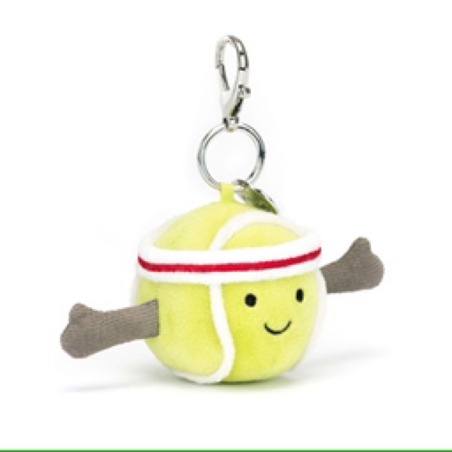 Jellycat Sports Tennis Ball Bag Charm