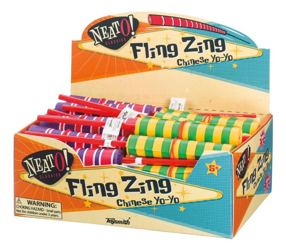 Toysmith Neato! Fling Zing Stick Yo-Yo