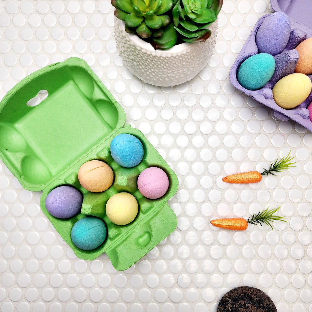 Happy Hippo Easter Egg Bubble Bombs - 6 Pack