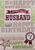 Birthday Wishes for My Wonderful Husband Card