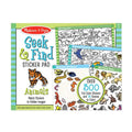Melissa & Doug Seek & Find Sticker Pad - Animals