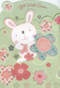 Get Well Soon Bunny Greeting Card