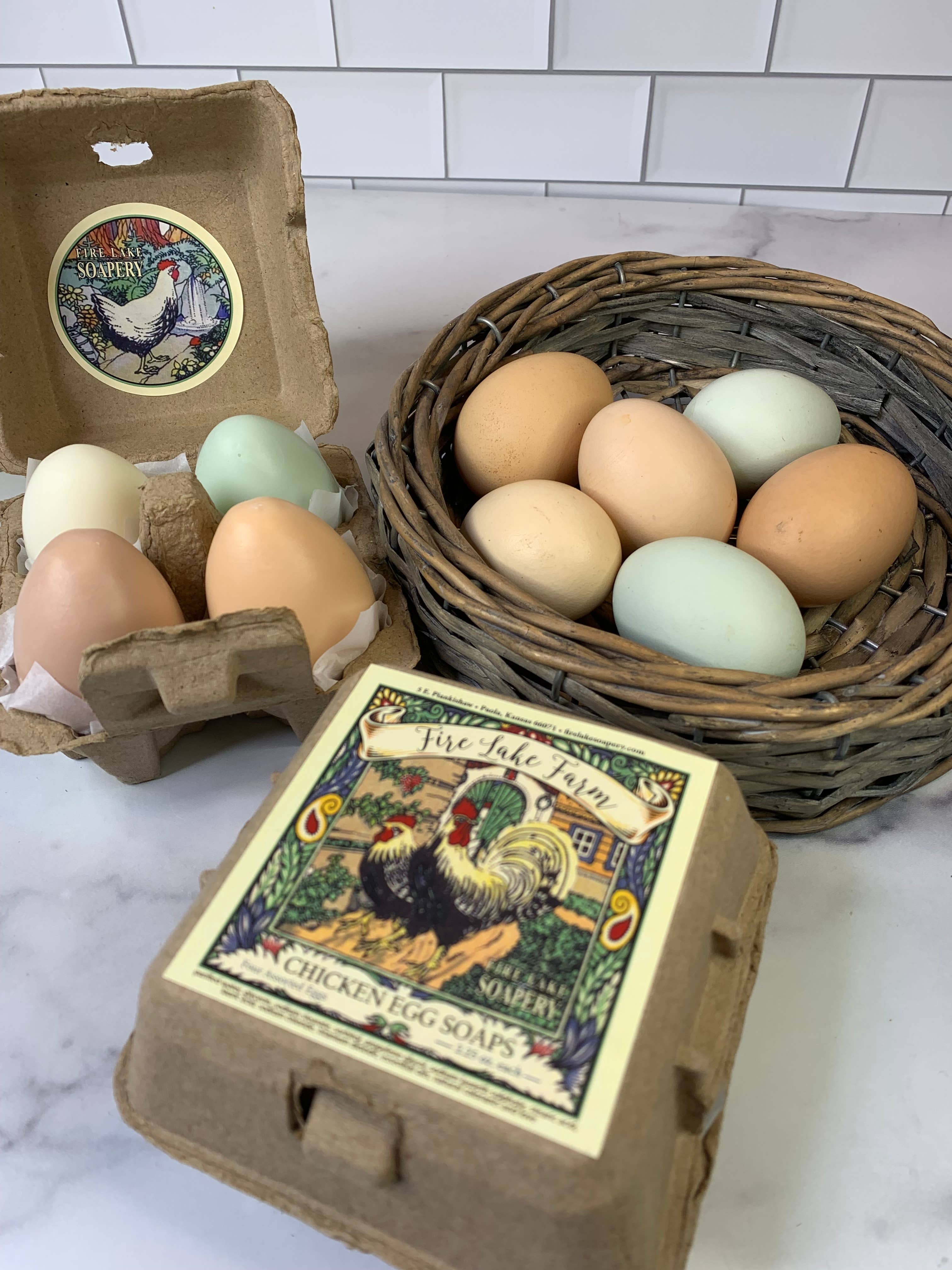 Fire Lake Soapery Farm Eggs Soap Gift Set