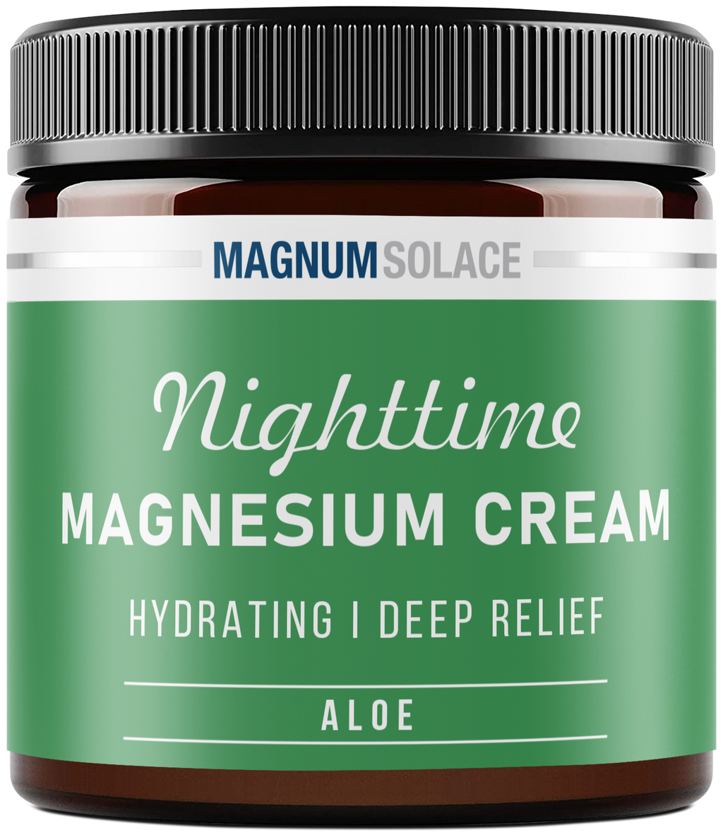 Magnum Solace Nighttime Magnesium Cream, Soothing Body Moisturizer