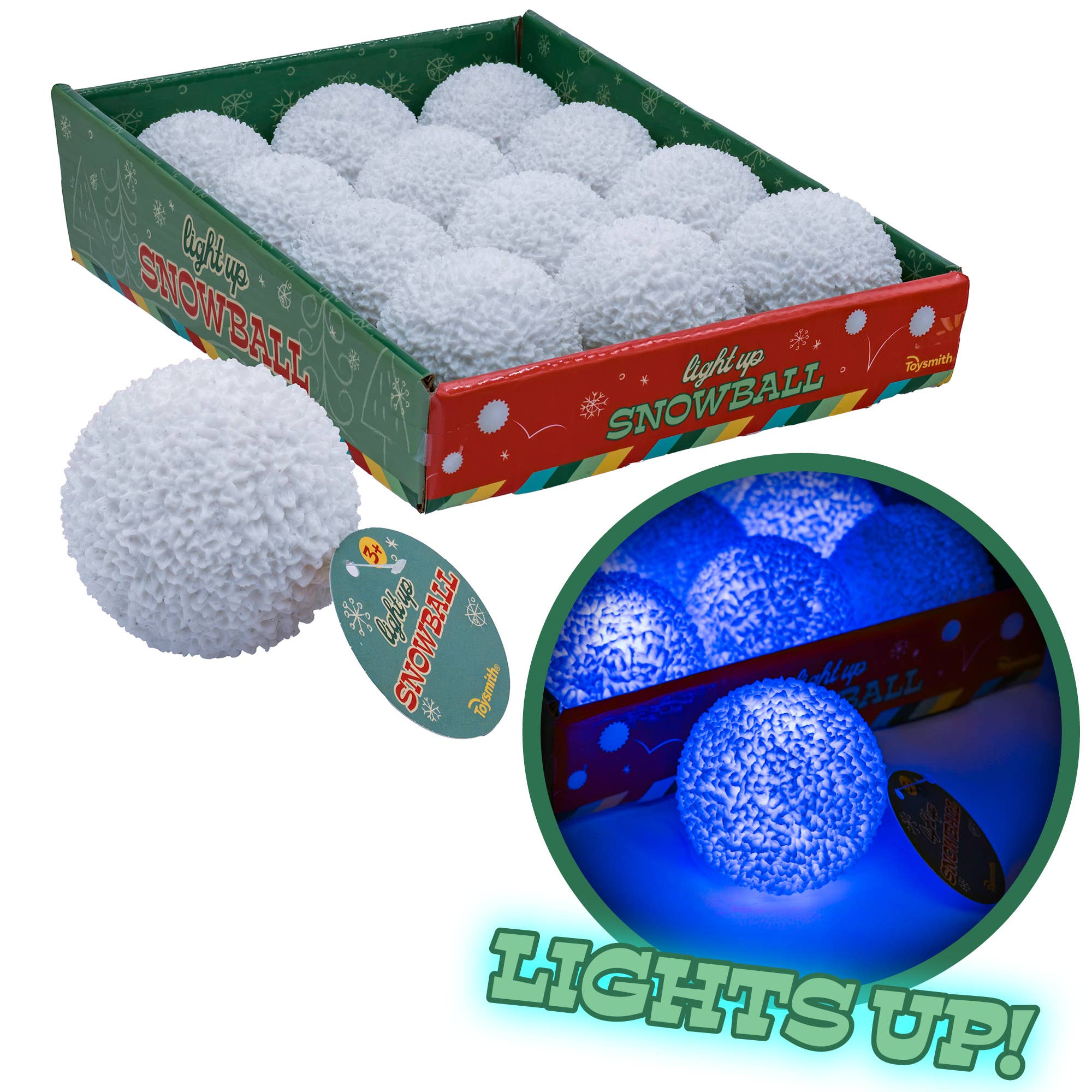 Toysmith Light-Up Snowball