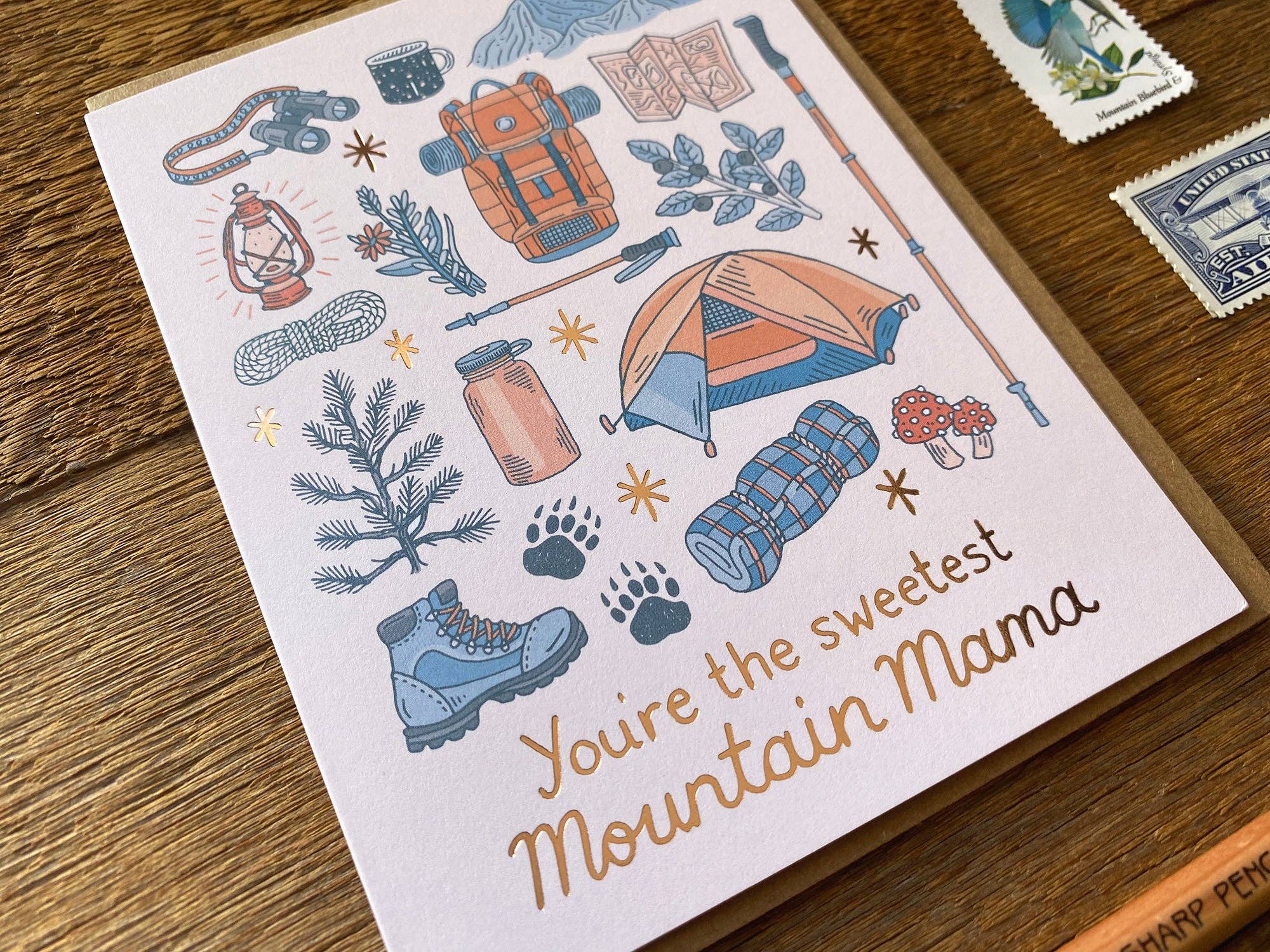 Noteworthy Paper & Press Mountain Mama Greeting Card