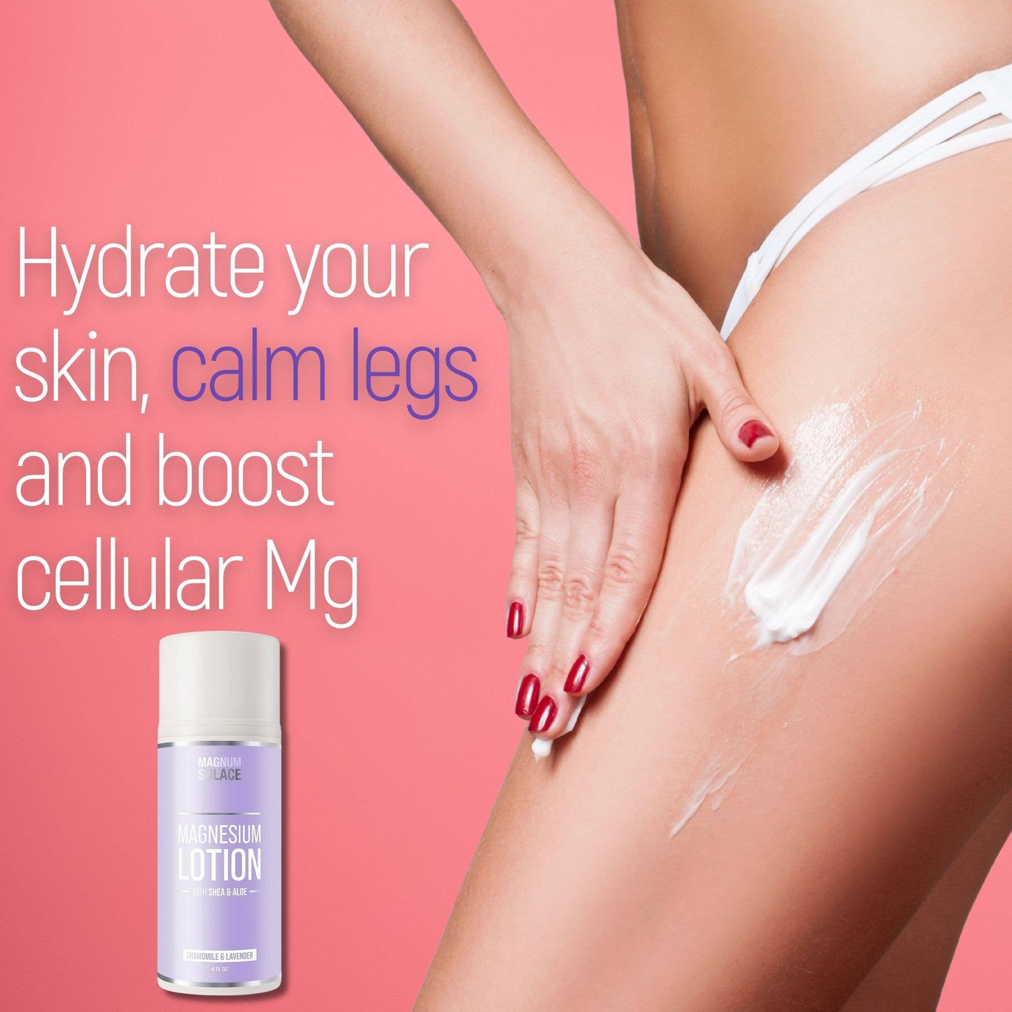 Magnum Solace Magnesium Lotion – Chamomile & Lavender