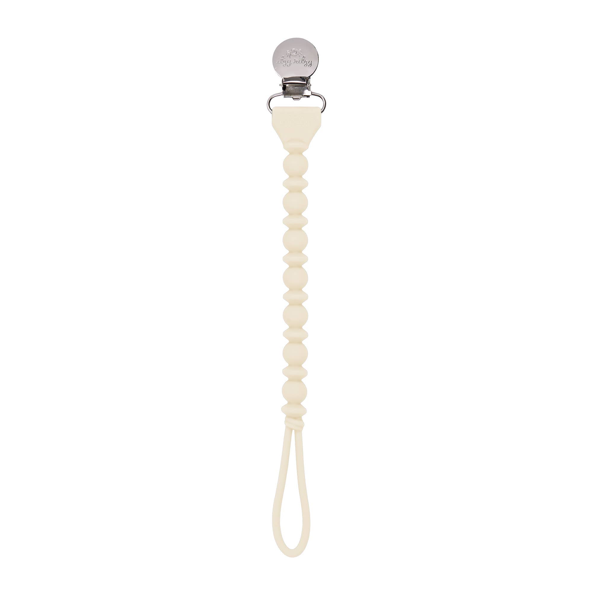 Itzy Ritzy Sweetie Strap Silicone Pacifier Clip