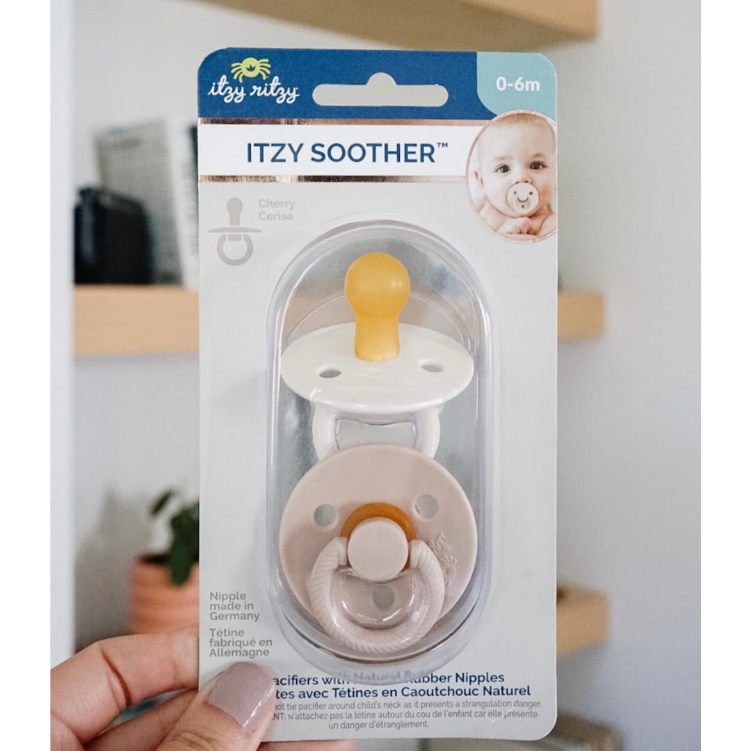 Itzy Ritzy Soother Natural Rubber Pacifier Set