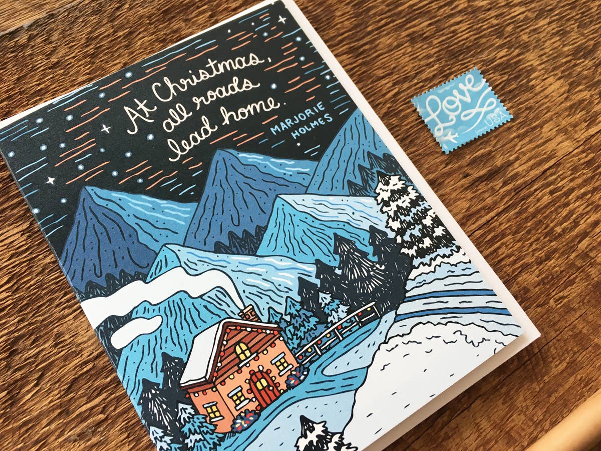 Noteworthy Paper & Press Christmas Home Greeting Card