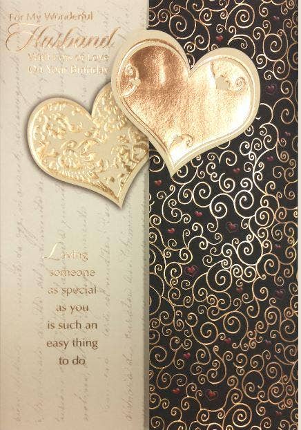 Happy Birthday Card for Husband