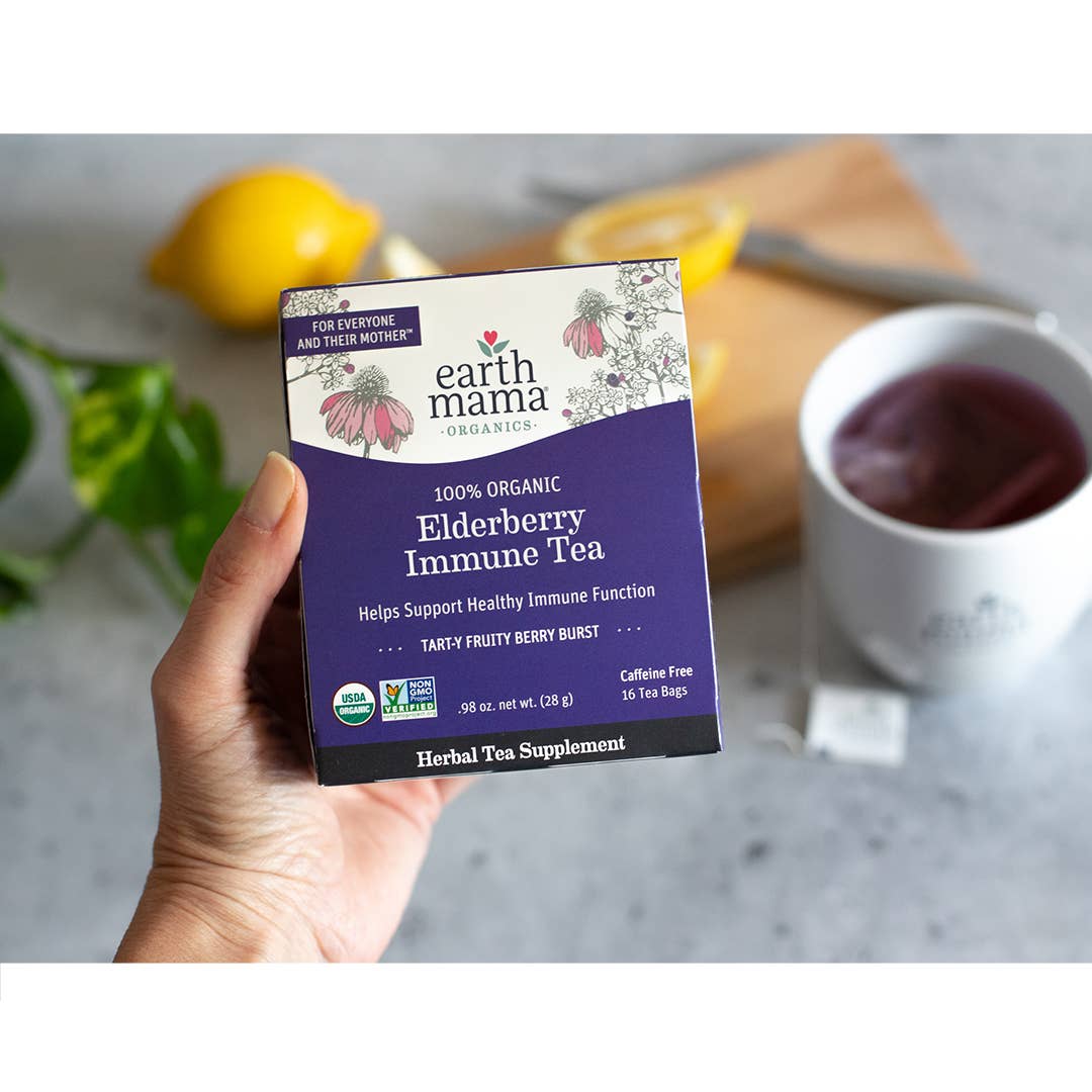 Earth Mama Organic Elderberry Immune Tea