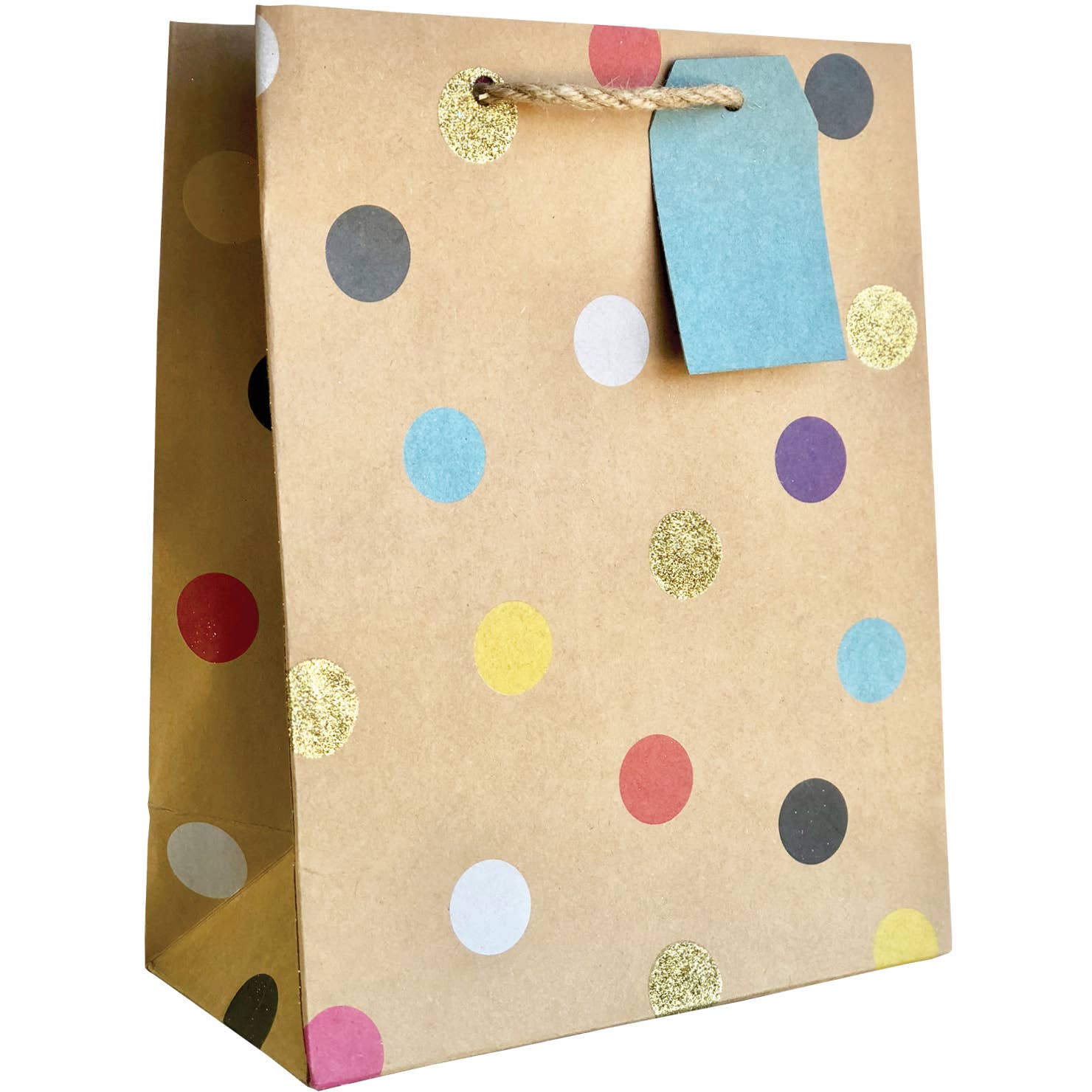 Jillson & Roberts Party Dot Gift Bag — Medium