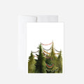 Polanshek of the Hills “In the Quilted Forest” Greeting Card