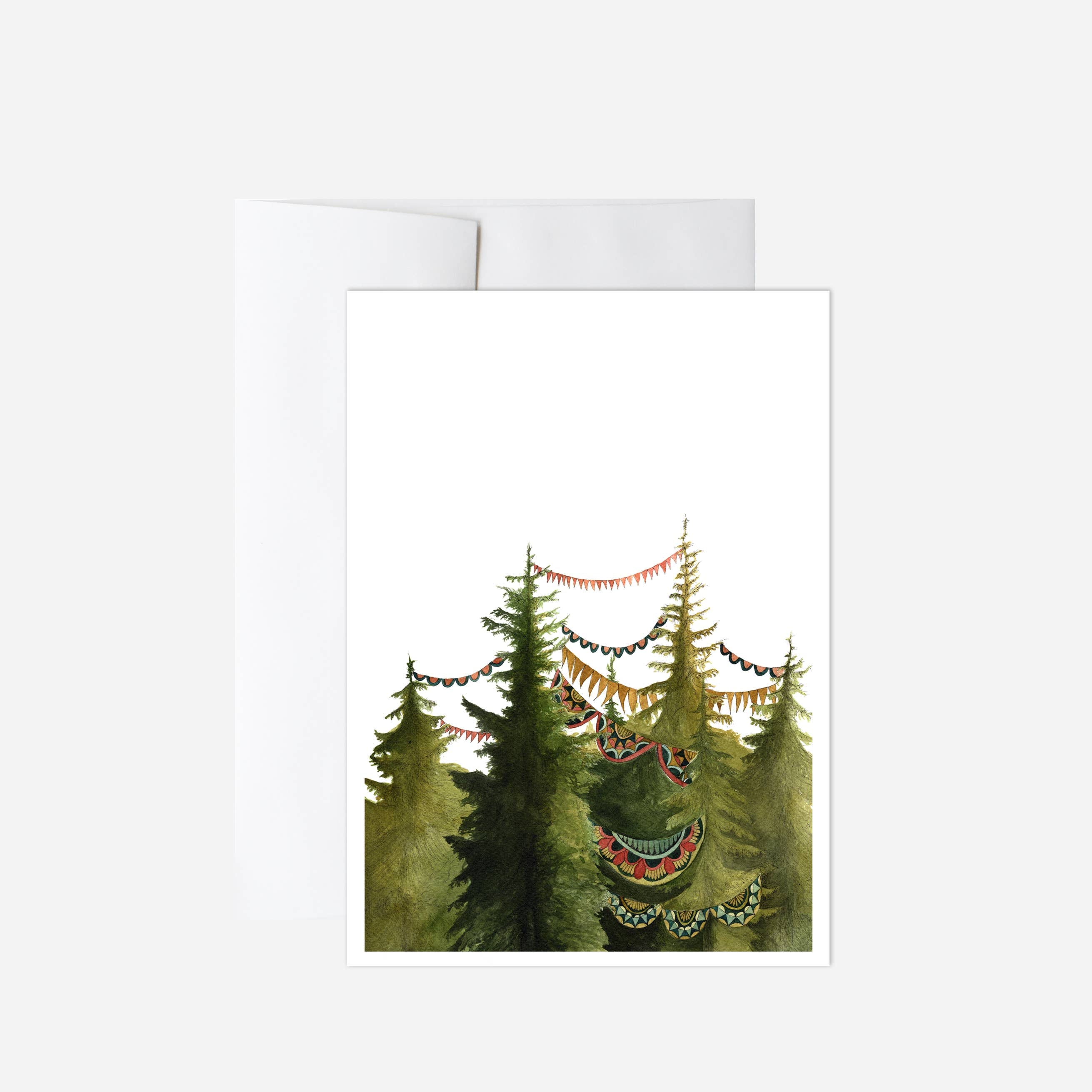 Polanshek of the Hills “In the Quilted Forest” Greeting Card
