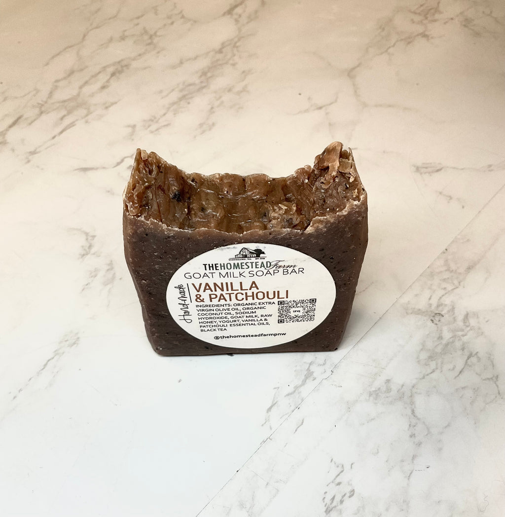The Homestead Farm Goat Milk Soap Bar