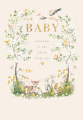 Notes & Queries Baby Card — Forest