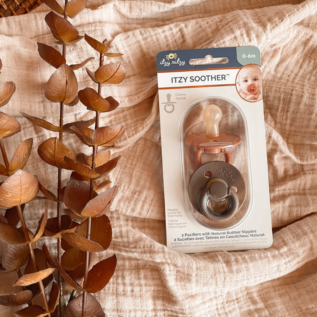 Itzy Ritzy Soother Natural Rubber Pacifier Set