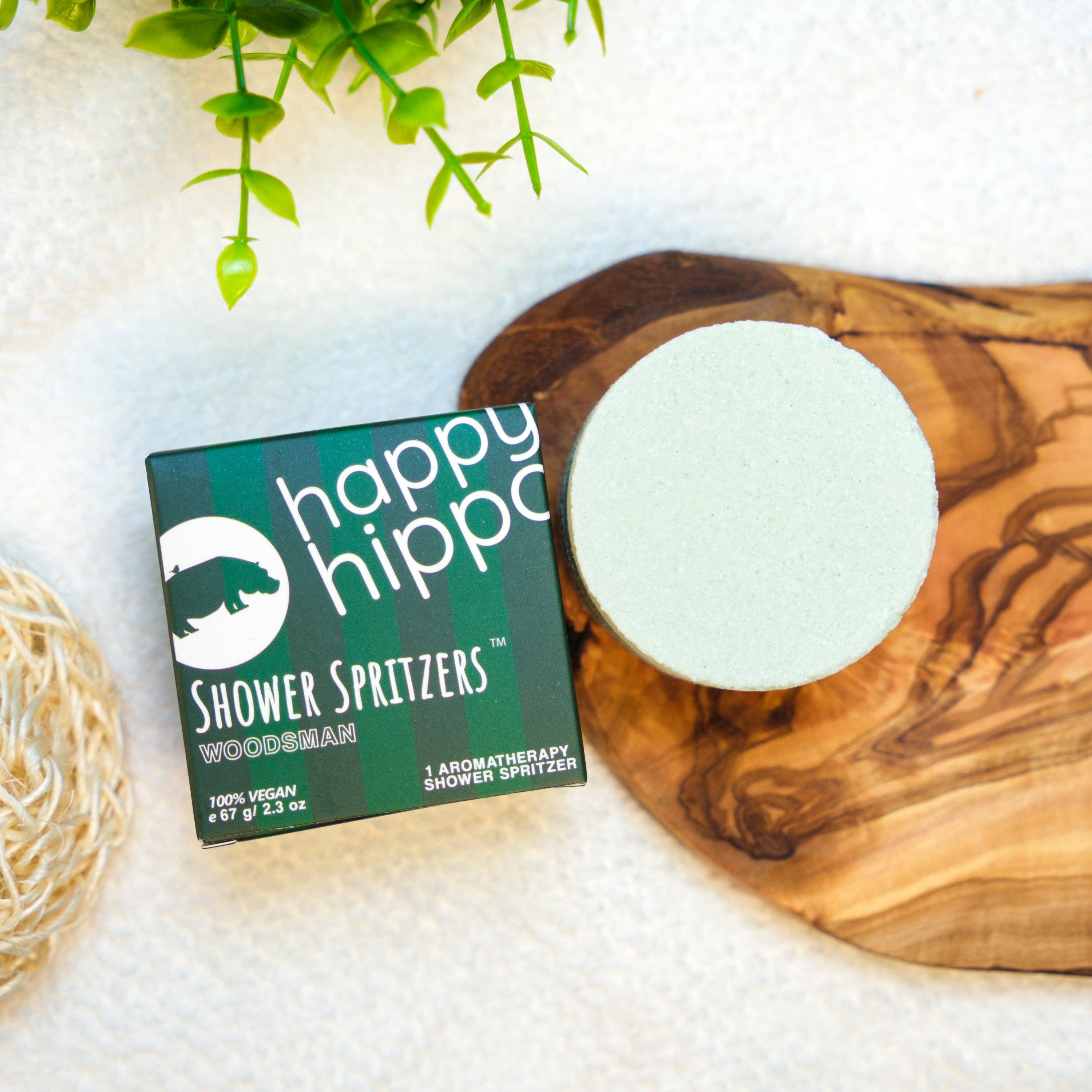Happy Hippo Shower Spritzer - Woodsman