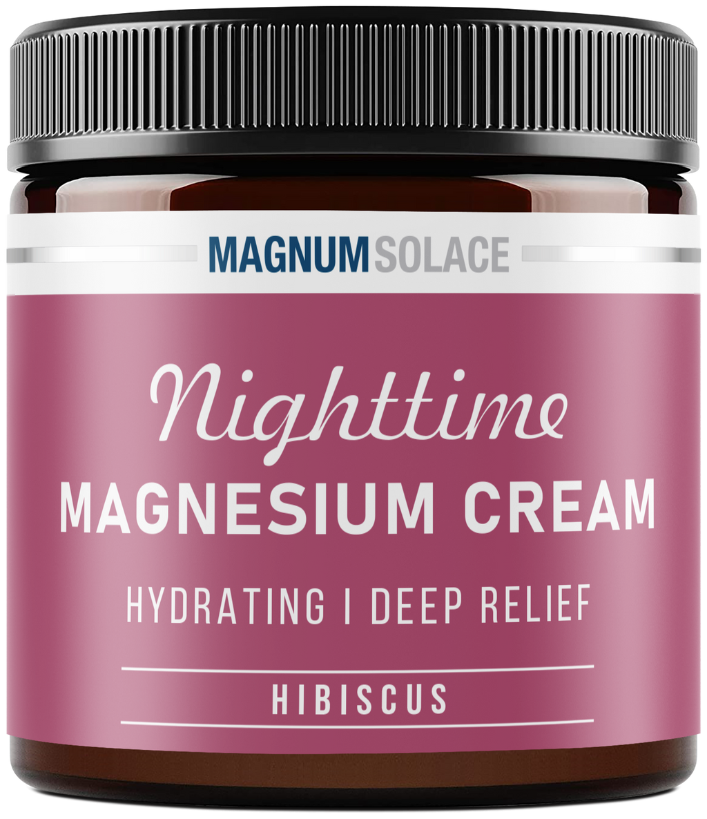 Magnum Solace Nighttime Magnesium Cream, Soothing Body Moisturizer
