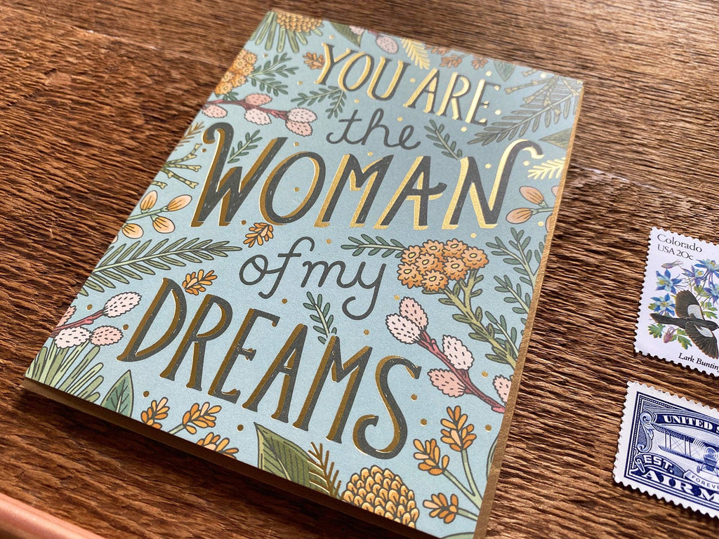 Noteworthy Paper & Press Woman of My Dreams Greeting Card