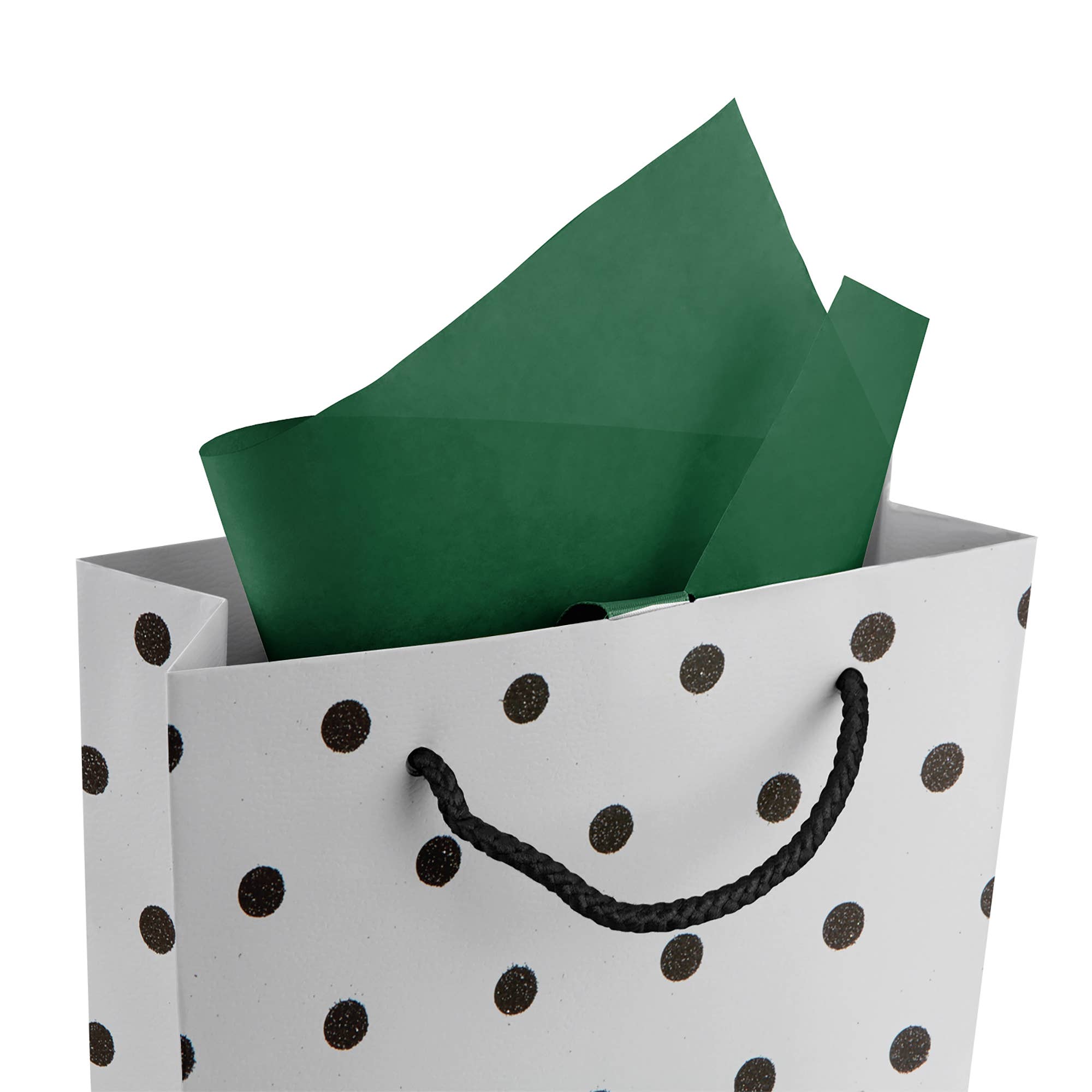 Jillson & Roberts Hunter Green Tissue Paper — Solid