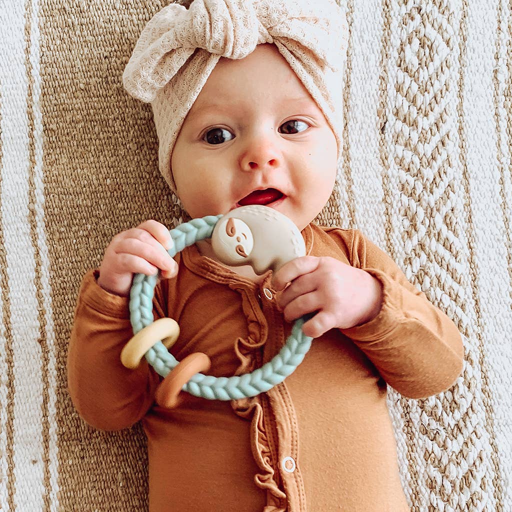 Itzy Ritzy Silicone Rattle Teether