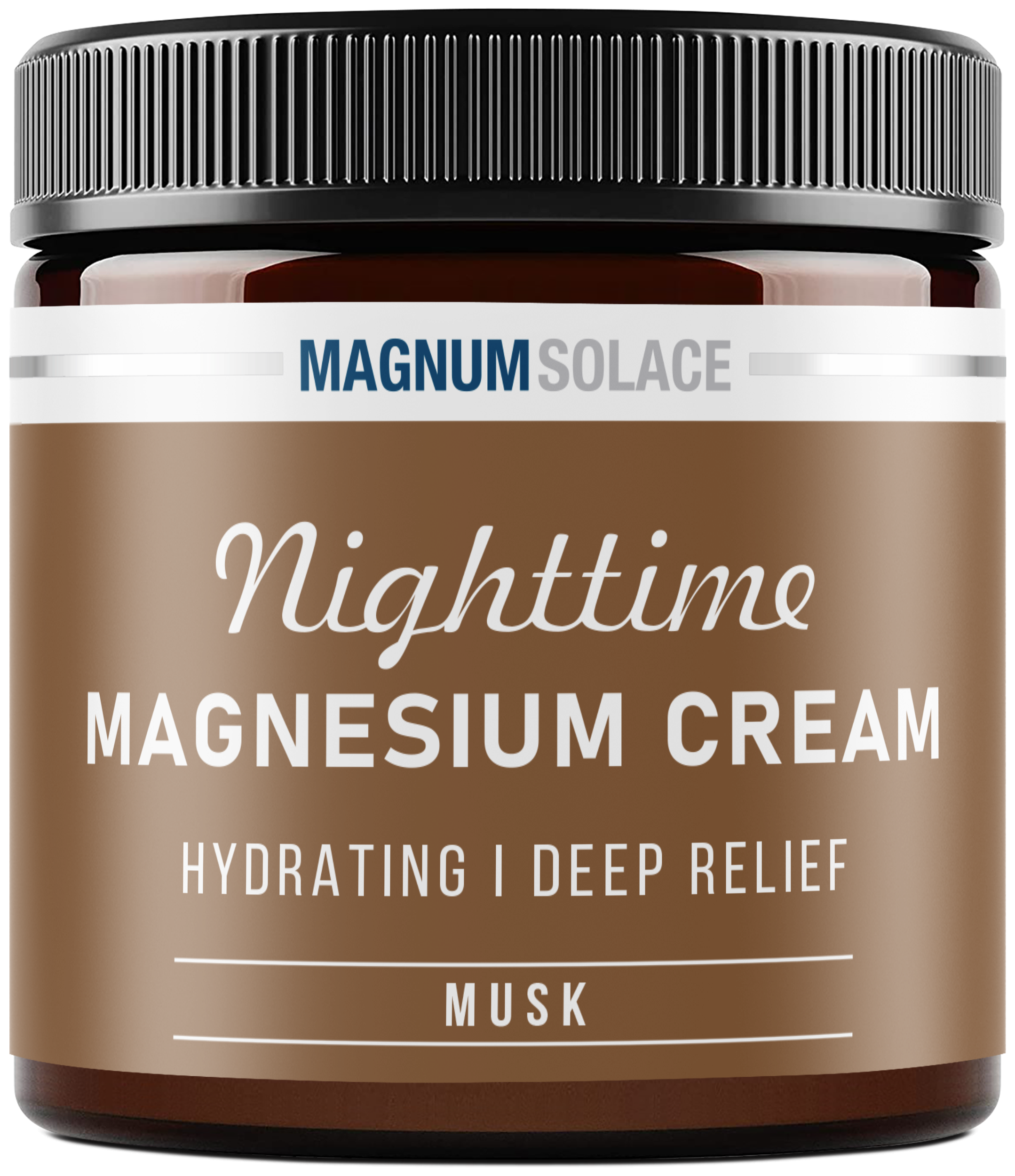 Magnum Solace Nighttime Magnesium Cream, Soothing Body Moisturizer