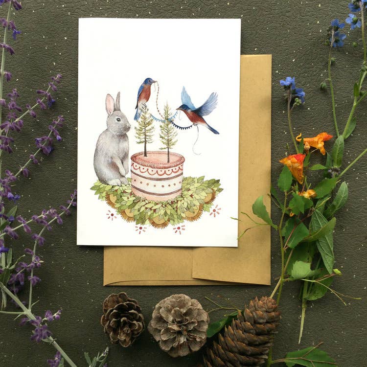 Polanshek of the Hills “Celebrate” Greeting Card
