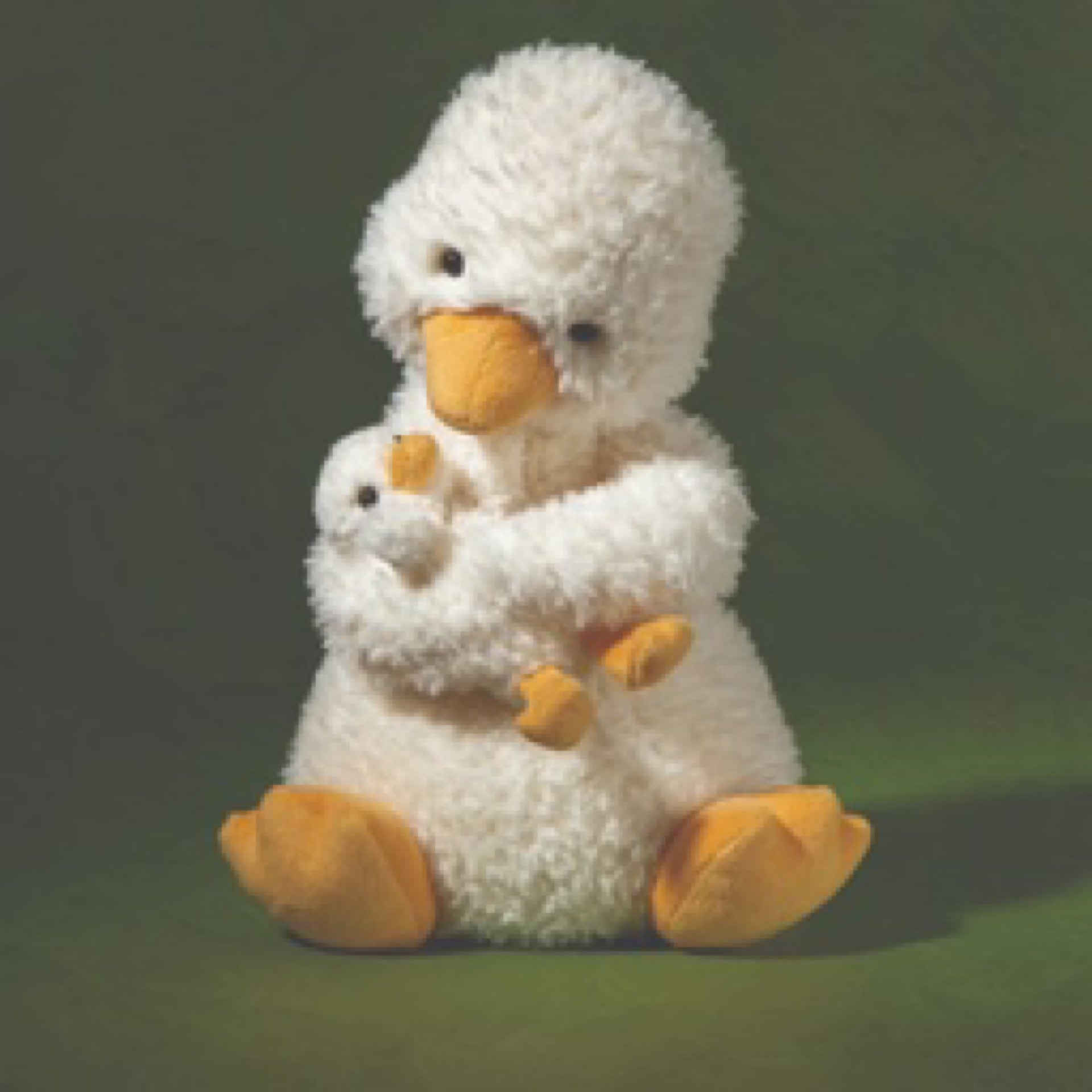 Jellycat Huddles Duck