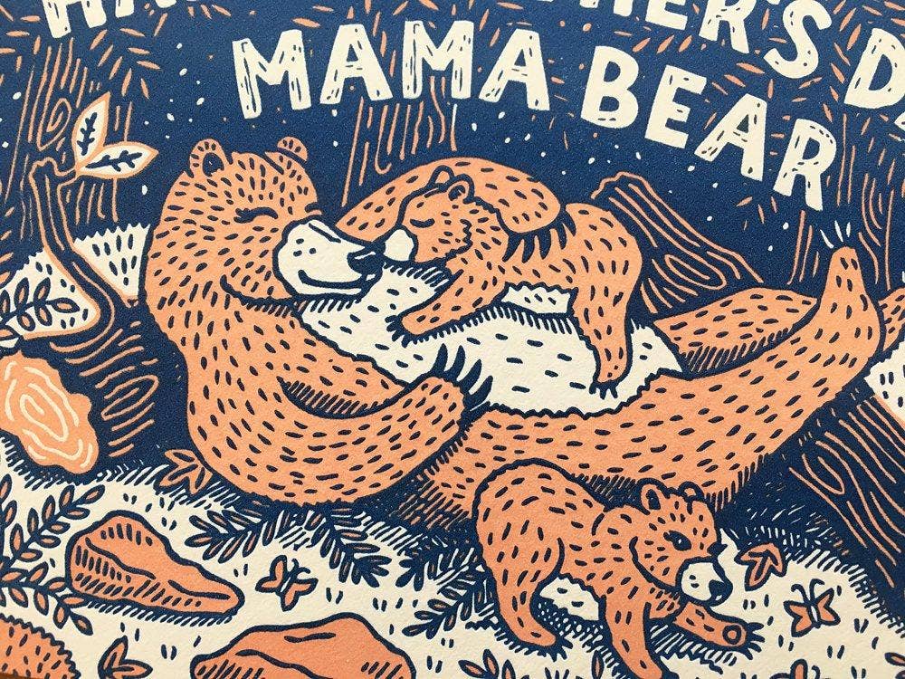 Noteworthy Paper & Press Mama Bear Mother's Day Greeting Card