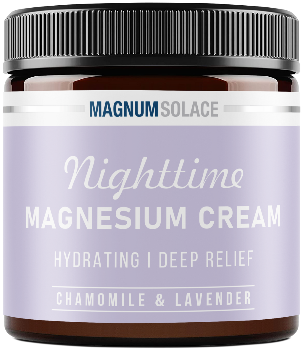 Magnum Solace Nighttime Magnesium Cream, Soothing Body Moisturizer