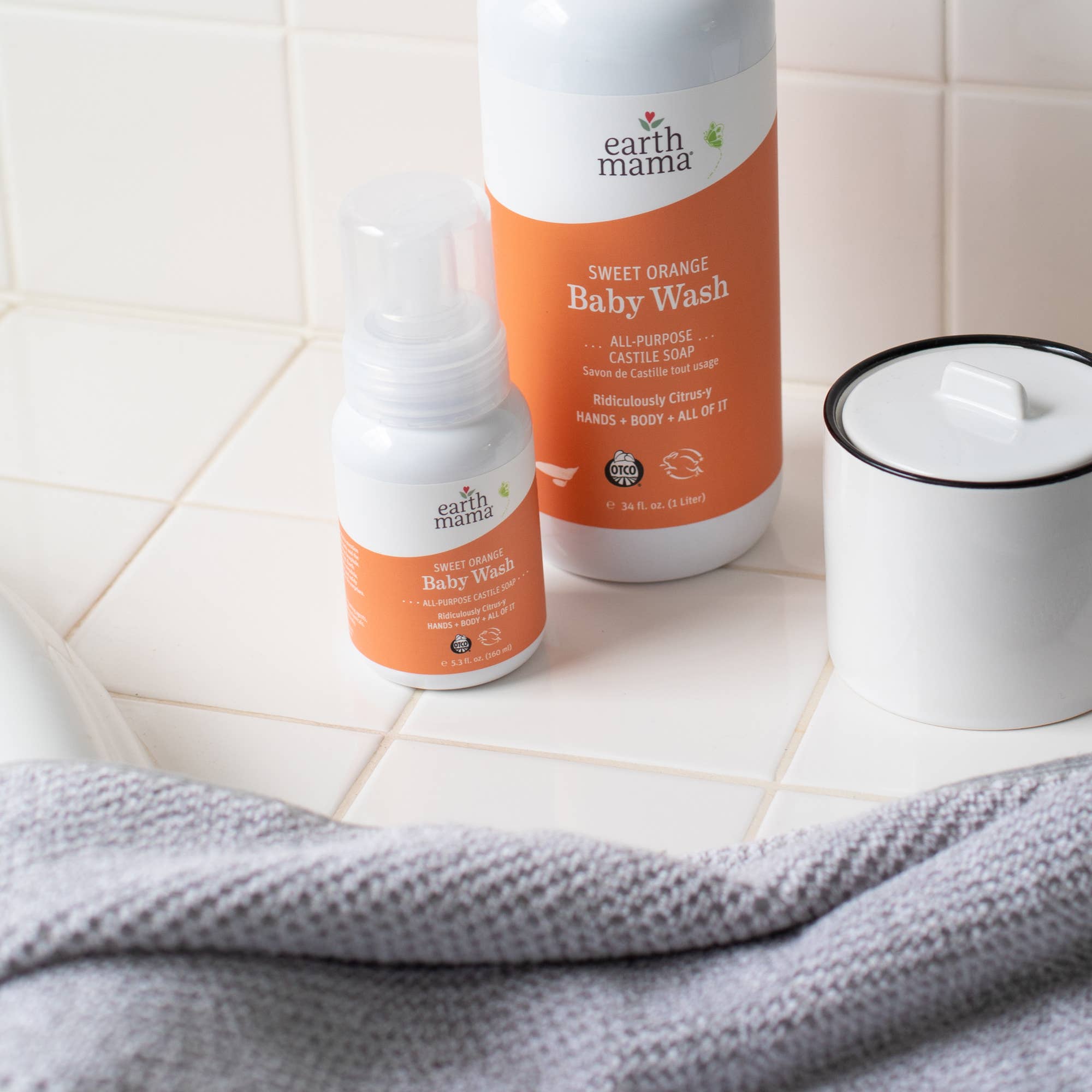 Earth Mama Sweet Orange Baby Wash