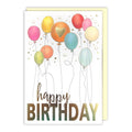 Notes & Queries Birthday Card — Balloons