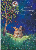 Notes & Queries Anniversary Card — Rabbits