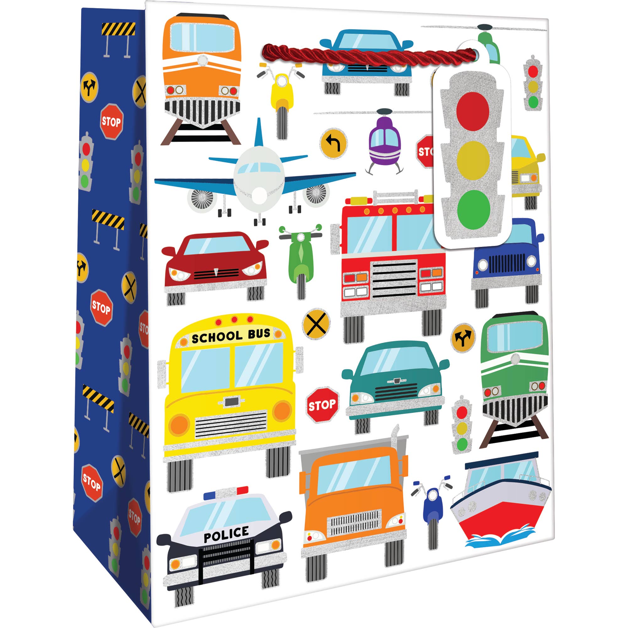 Jillson & Roberts Traffic Jam Gift Bag — Medium