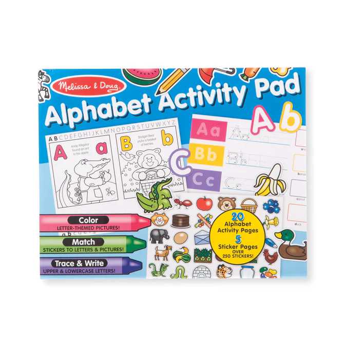Melissa & Doug Alphabet Activity Pad