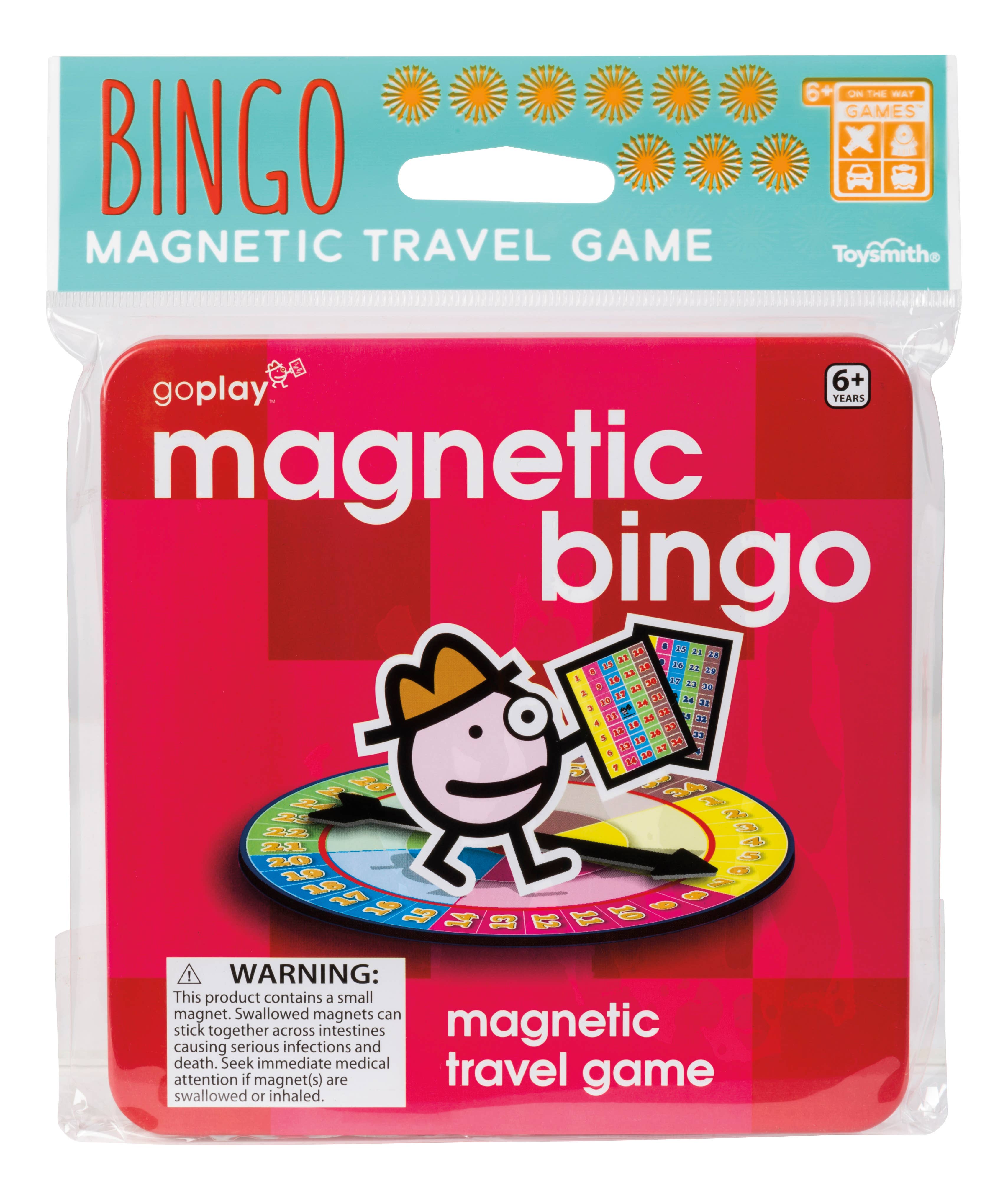 Toysmith Goplay Magnetic Travel Games Assortment