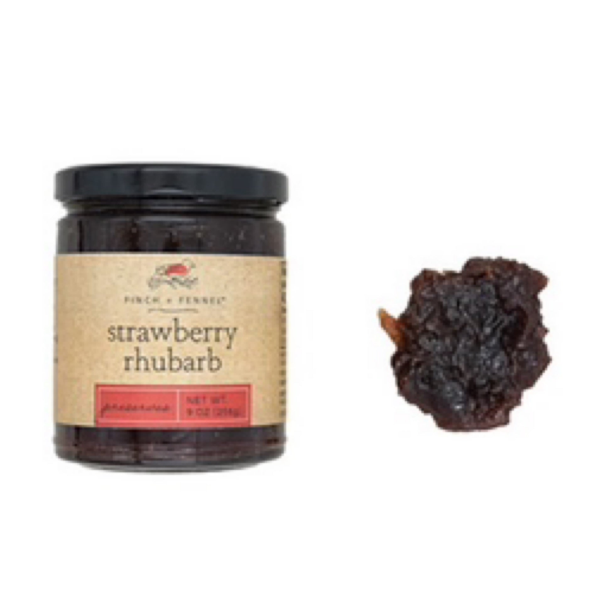 Finch + Fennel Strawberry Rhubarb Preserves