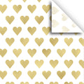 Jillson & Roberts Golden Hearts Tissue Paper