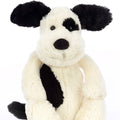 Jellycat Bashful Black & Cream Puppy (Medium) -