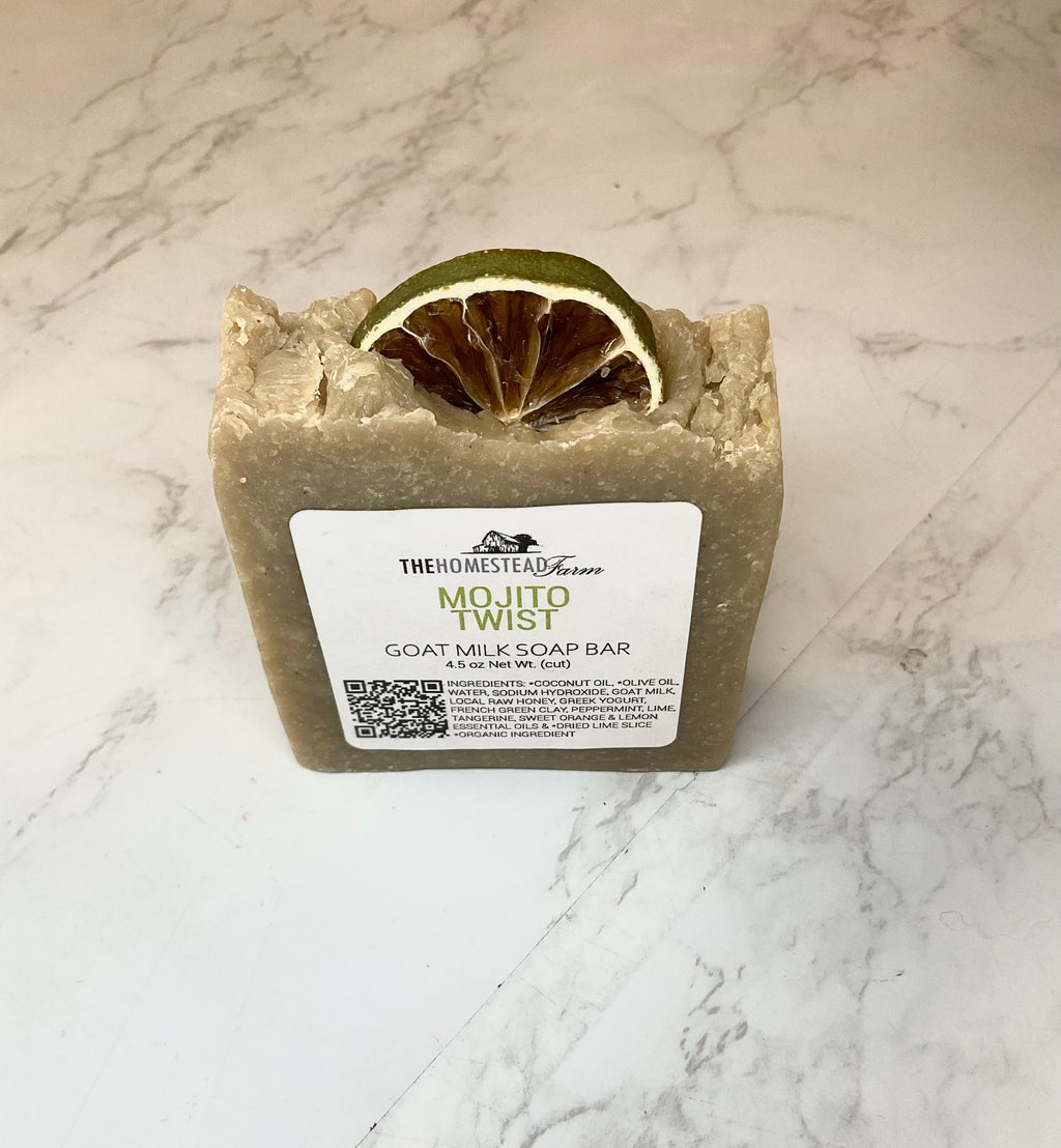 The Homestead Farm Goat Milk Soap Bar