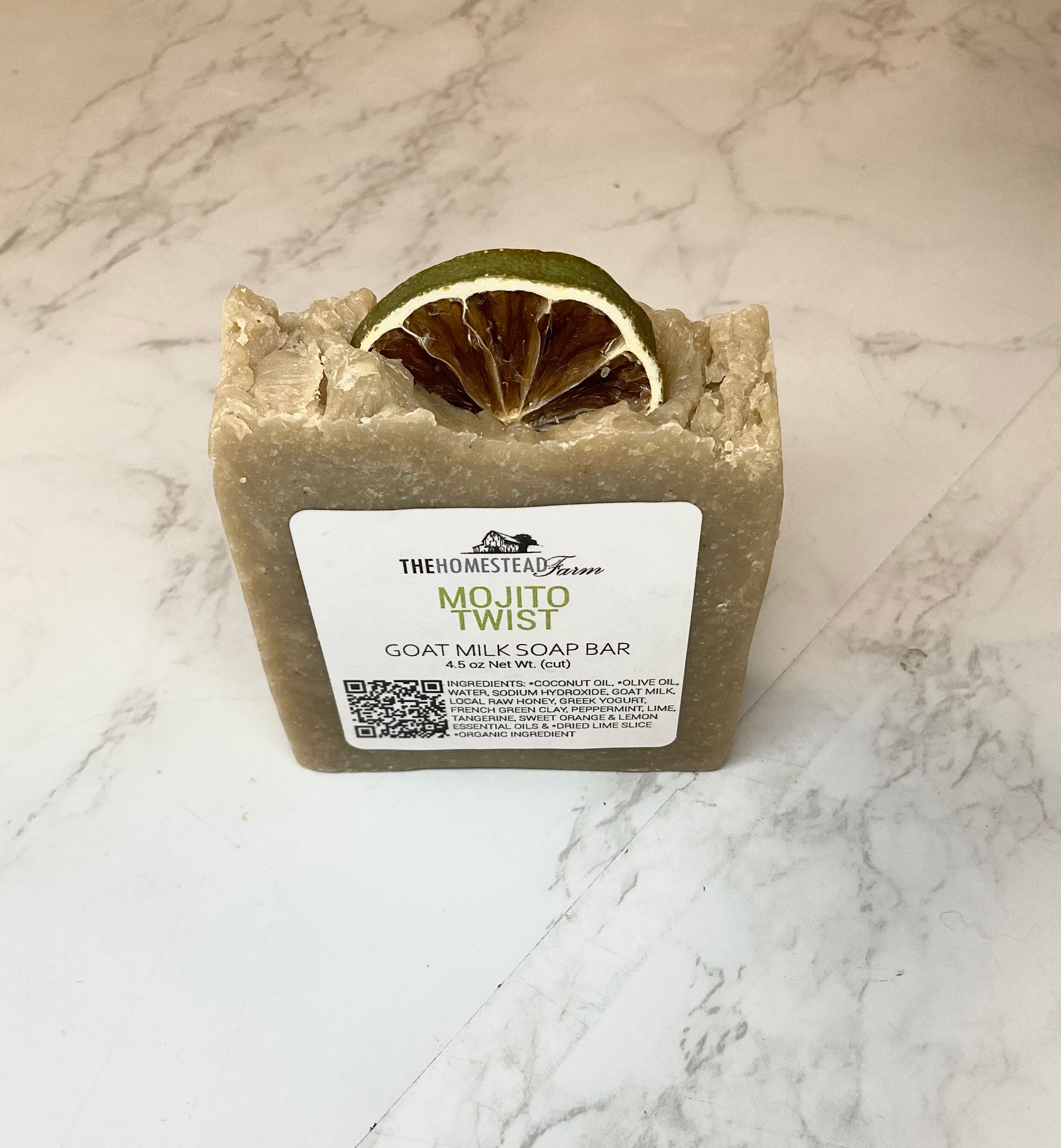 The Homestead Farm Goat Milk Soap Bar